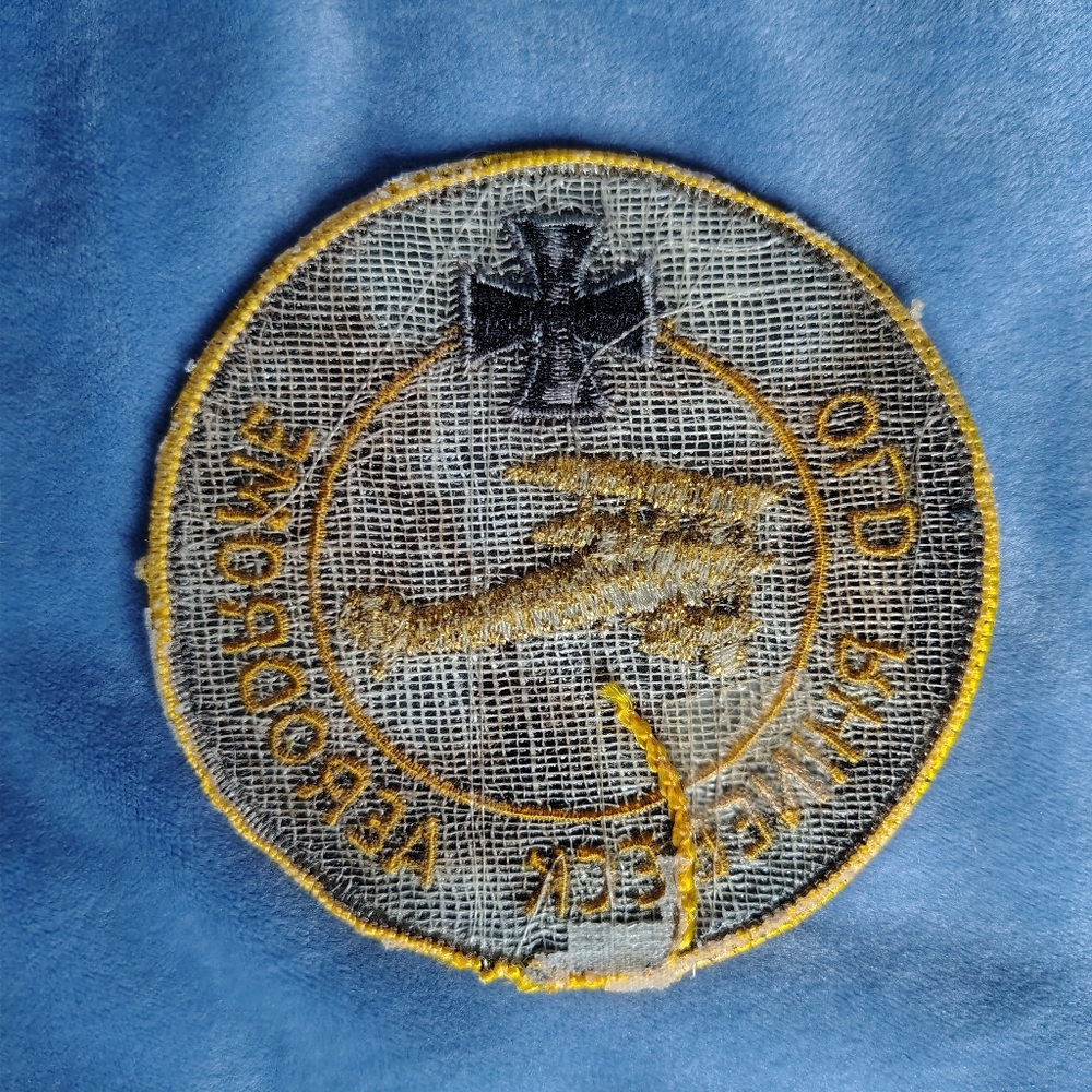 Vintage Old Rhinebeck Aerodrome Rhinebeck, NY Three Inch (3") Iron On Patch - Picture 3 of 5